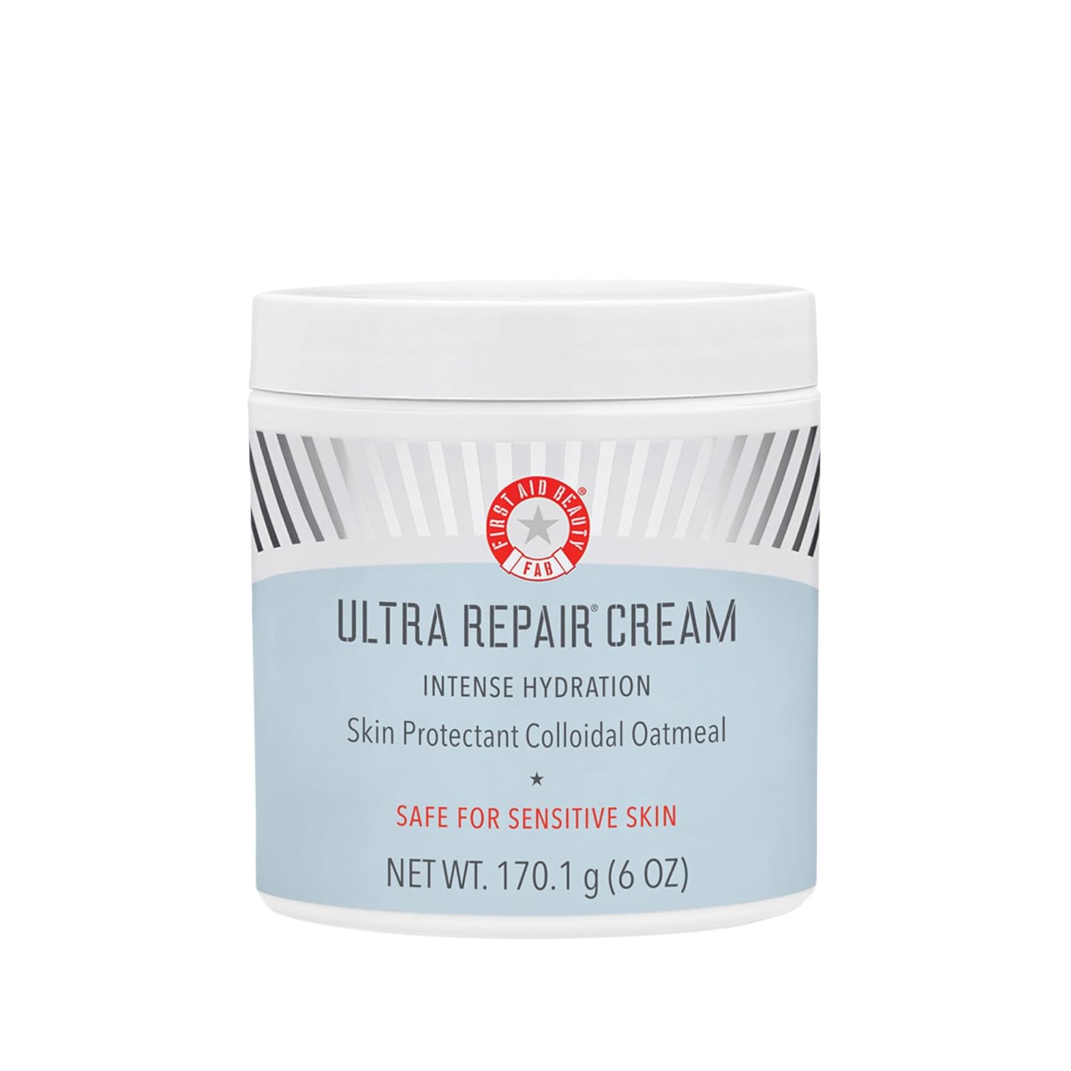 Ultra Repair Cream, Intense Hydration Whipped Colloidal Oatmeal, Clinically Proven to Strengthen Skin Barrier in 7 Days & Helps Relieve Eczema, Luxury Face & Body Moisturizer, 6 oz 6 Ounce (Pack of 1)