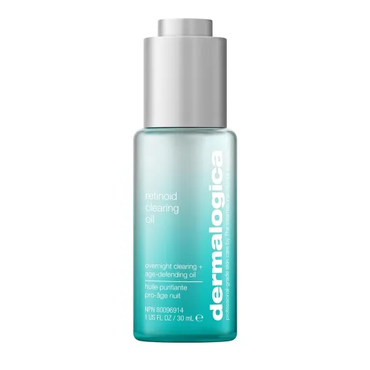 Dermalogica Retinol Clearing Oil Face Serum with Salicylic Acid - Anti-Aging Acne Treatment That Delivers Clearer, Vibrant Skin by Morning, (1 Fl Oz)