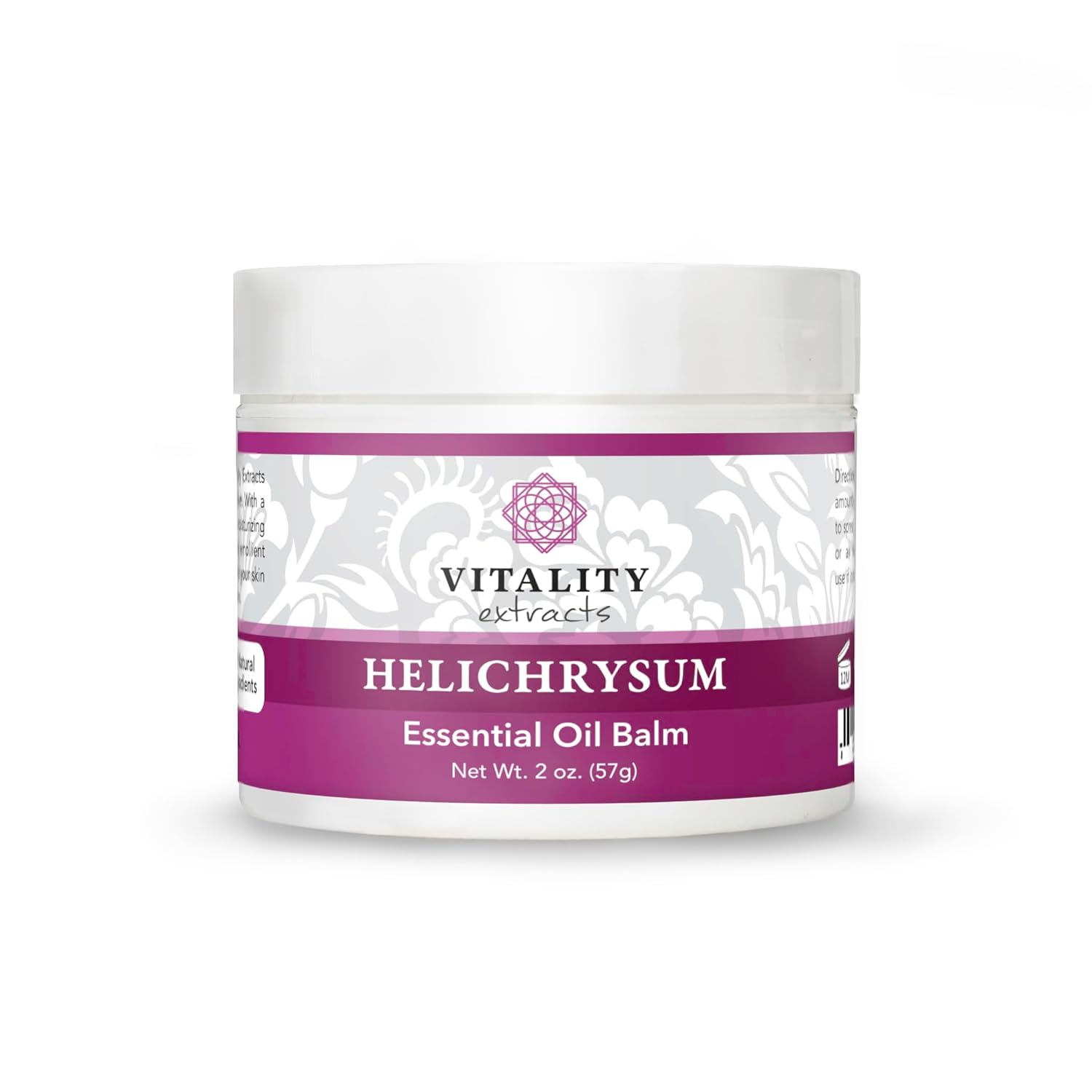 Extracts Helichrysum Balm - 2oz, Helichrysum Gymnocephalum, Beeswax, Almond Oil, Ultra-Moisturizing, Skin Healing, Full Body Hydration