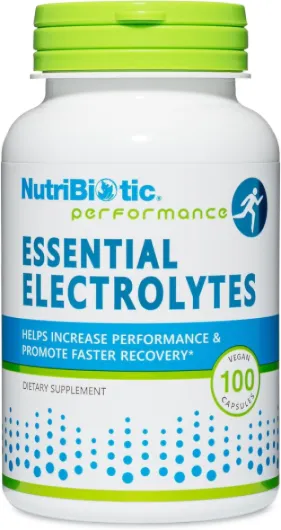 Essential Electrolytes, 100 Ct Capsules - Supports Increased Performance & Faster Recovery - Pharmaceutical Grade Vitamin C with Electrolytes for Rehydration - Vegan, Gluten-Free & Non-GMO 100 Count (Pack of 1)