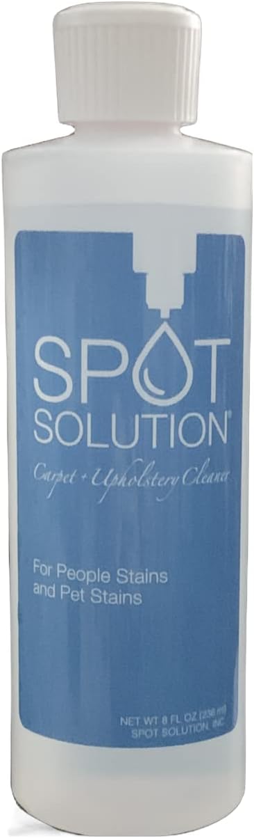 Carpet & Upholstery Spot Cleaner for Stains – Odor Free - Removes Pet Stain and People Stains – Ideal Cleaning Solution for Indoor Purposes – No Soap, No Residue – 8 Oz 128 Fl Oz (Pack of 1)