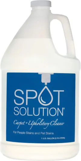 1 Gallon Carpet & Upholstery Spot Cleaner for Stains – Odor Free - Removes Pet Stain and People Stains – No Soap, No Residue – 128 oz