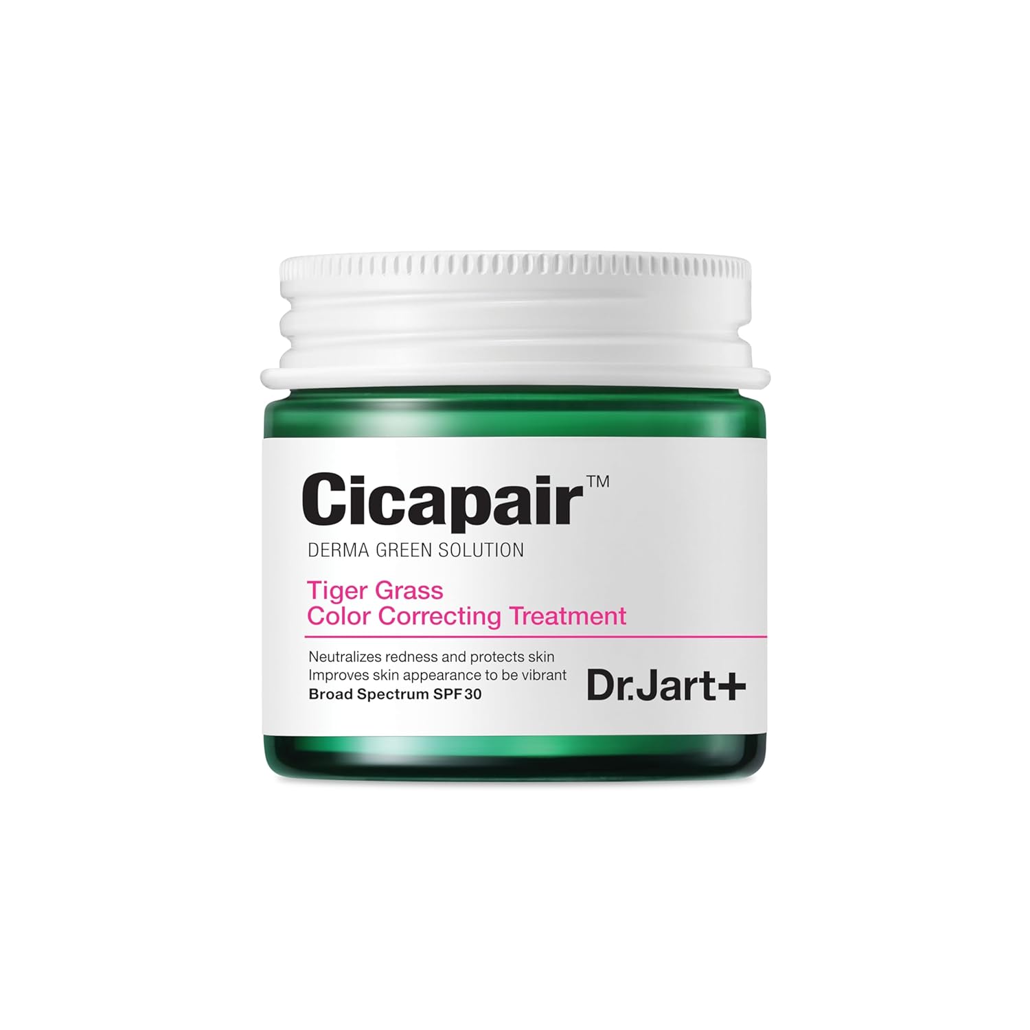 Dr - Jart+ Cicapair Soothing Color Correcting Treatment SPF 30 with Centella Asiatica Extracts - cc cream - Korean Skin Care Original Formula - Full Size (1.69 Fl Oz)
