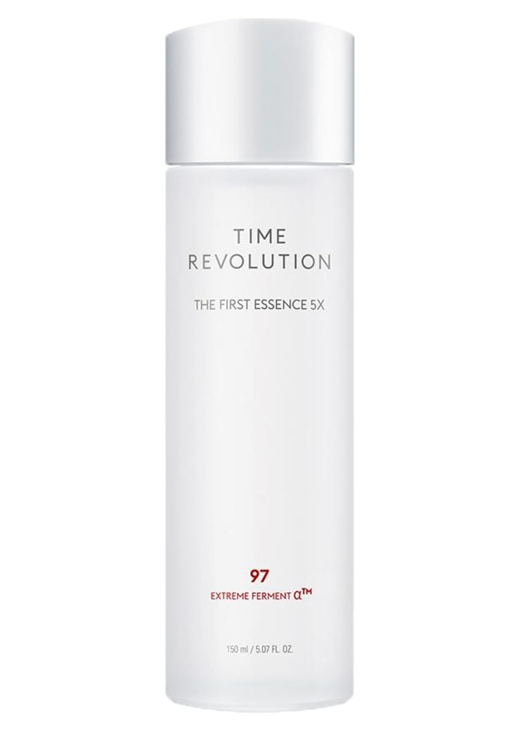 Time Revolution The First Essence 5X (5th Gen) 5.07 Fl oz/ 150ml, Korean Face Essence, Facial Toner, Glass Skin, Hydrating Firming pH Balancing Toner for All Skin Types
