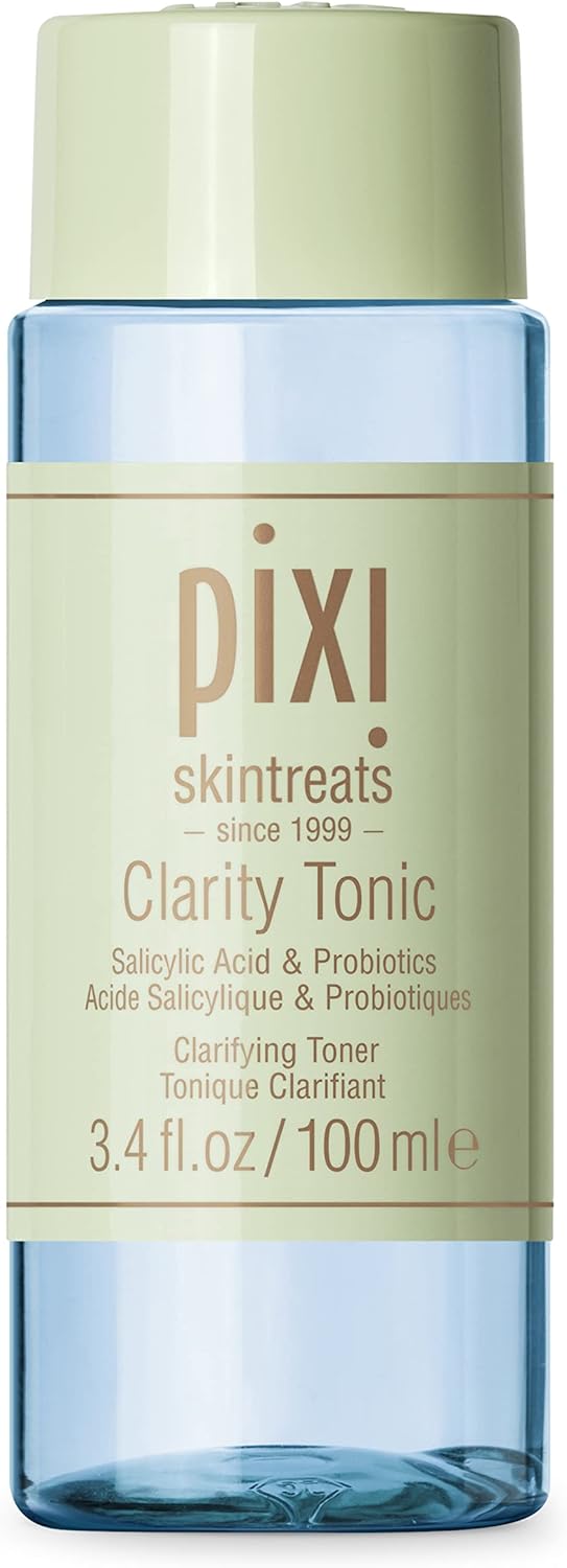 Beauty Clarity Tonic 100ml, AHA & BHA Toner - Minimize Pores, Promote A Clearer, Healthier Complexion, 3.4 Fl Oz 3.4 Fl Oz (Pack of 1)