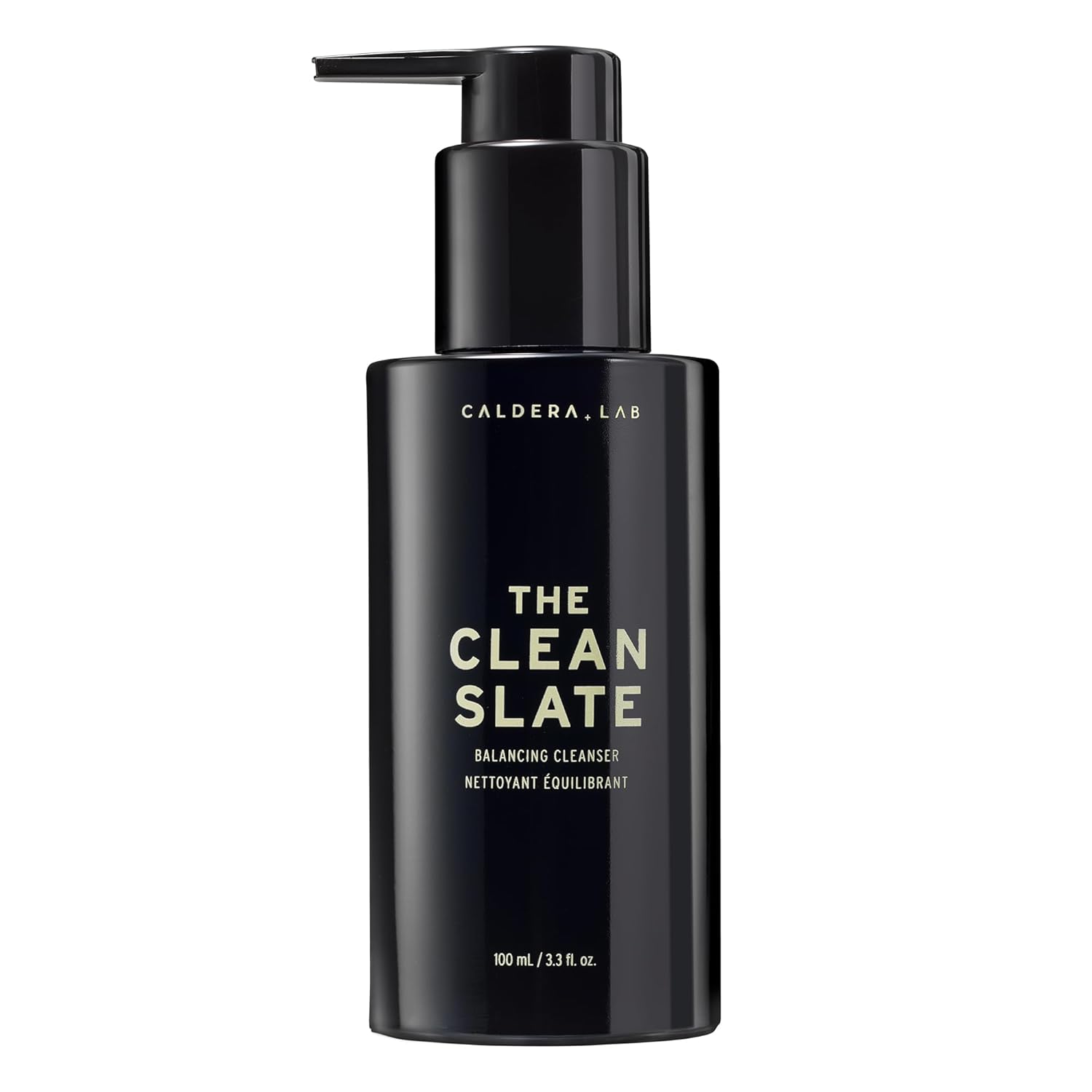 Caldera + Lab The Clean Slate - Men's Organic Foaming Facial Cleanser for Dry, Sensitive, & Normal Skin – Vegan, Natural & Antioxidant Packed Exfoliating Face Wash