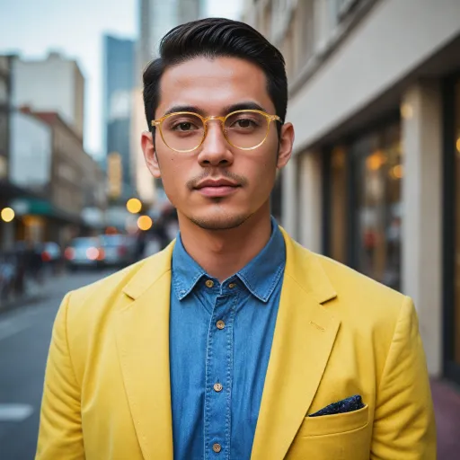 How yellow tinted spectacles are redefining men's fashion