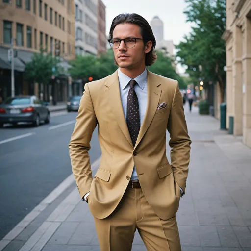 How to elevate your style with a khaki color suit