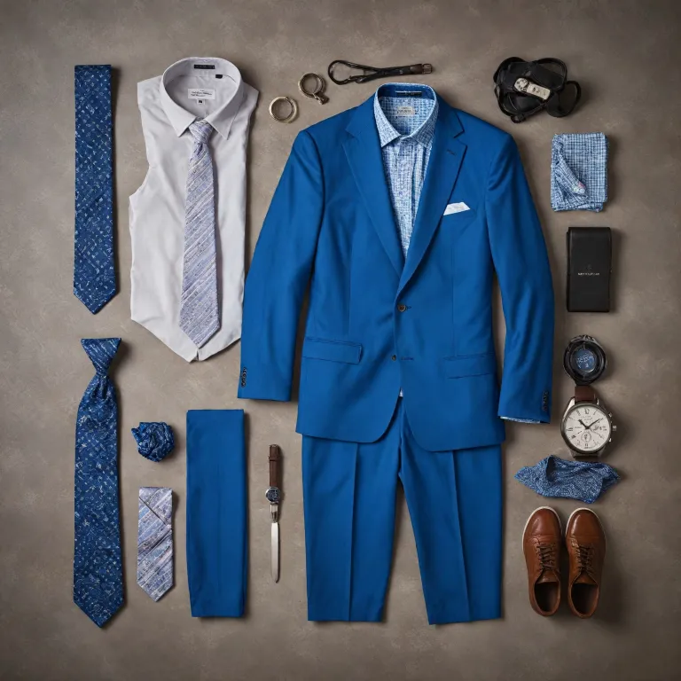 How to choose the perfect tie for a blue suit