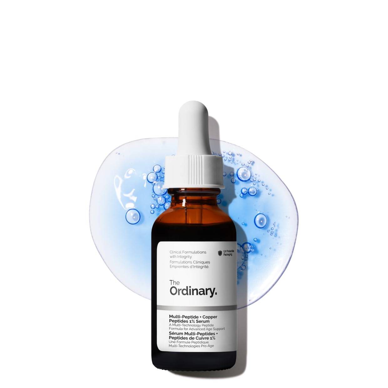 The Ordinary Multi-Peptide + Copper Peptides 1%, Anti-Aging Serum for Fine Lines and Skin Elasticity 1 Fl Oz (Pack of 1)