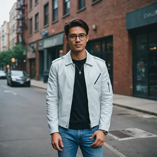 How to style a white leather jacket for men: tips for a standout look