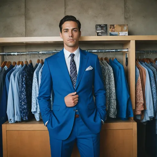 How to choose the right shirt for a blue suit: style tips for men