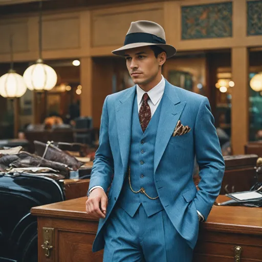 A closer look at classic men’s suits from the roaring era