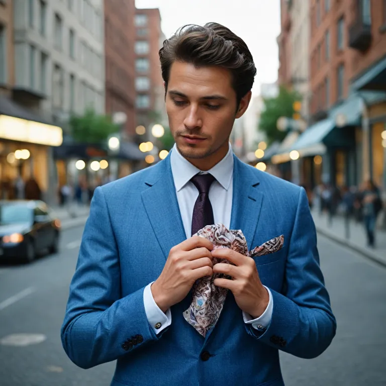 Mastering the art of pocket chief folding for modern men