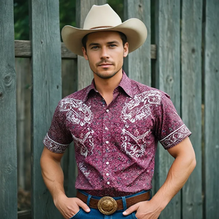 How to style western short sleeve shirts for men with confidence