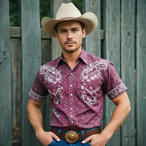 How to style western short sleeve shirts for men with confidence