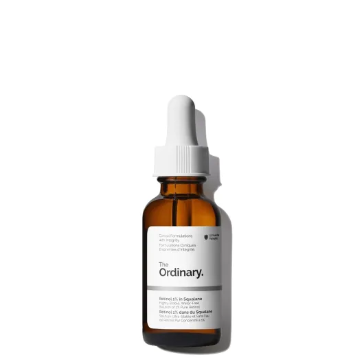 The Ordinary Retinol 1% in Squalane, High-Strength Retinol Serum for Anti-Aging and Skin Smoothing 1 Fl Oz (Pack of 1)