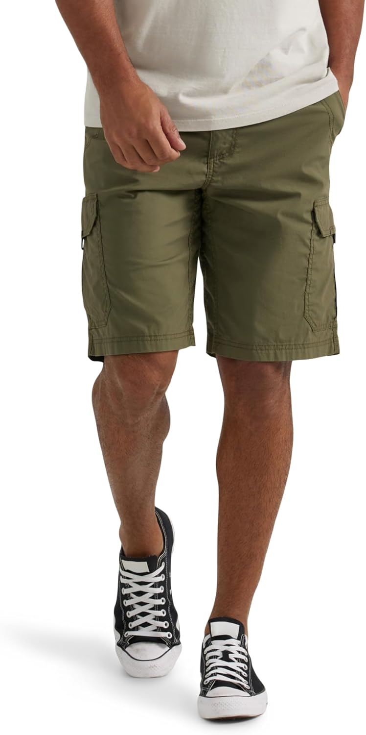 Mens Extreme Motion Crossroad Cargo Short 38 Olive Night
