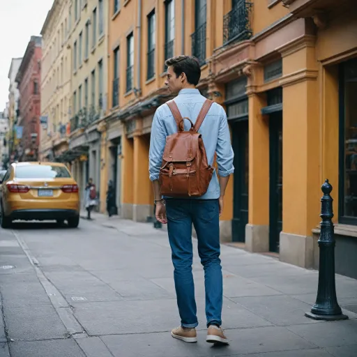 Why every stylish man needs a leather backpack