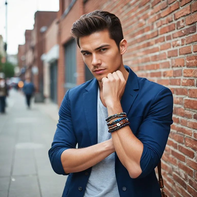 How cuff leather bracelets for men elevate your style