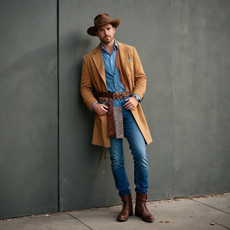 How to style a western sport coat with jeans for a modern masculine look