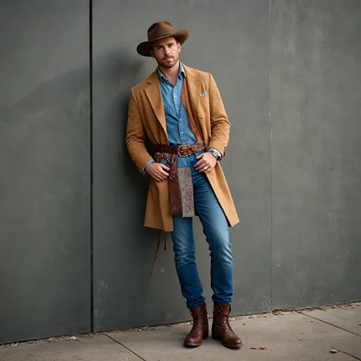 How to style a western sport coat with jeans for a modern masculine look
