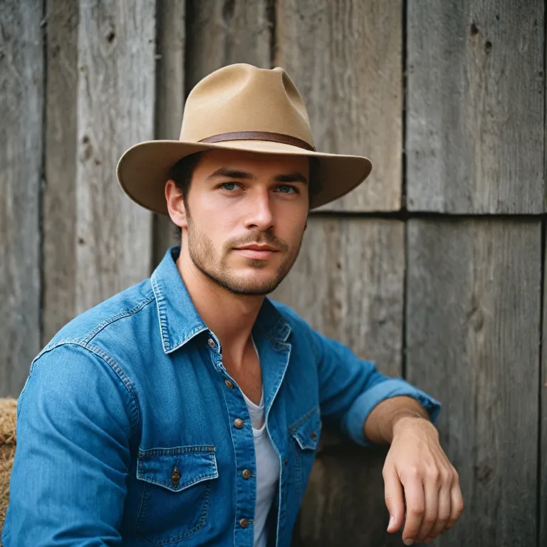 How to style a country man hat for a modern masculine look