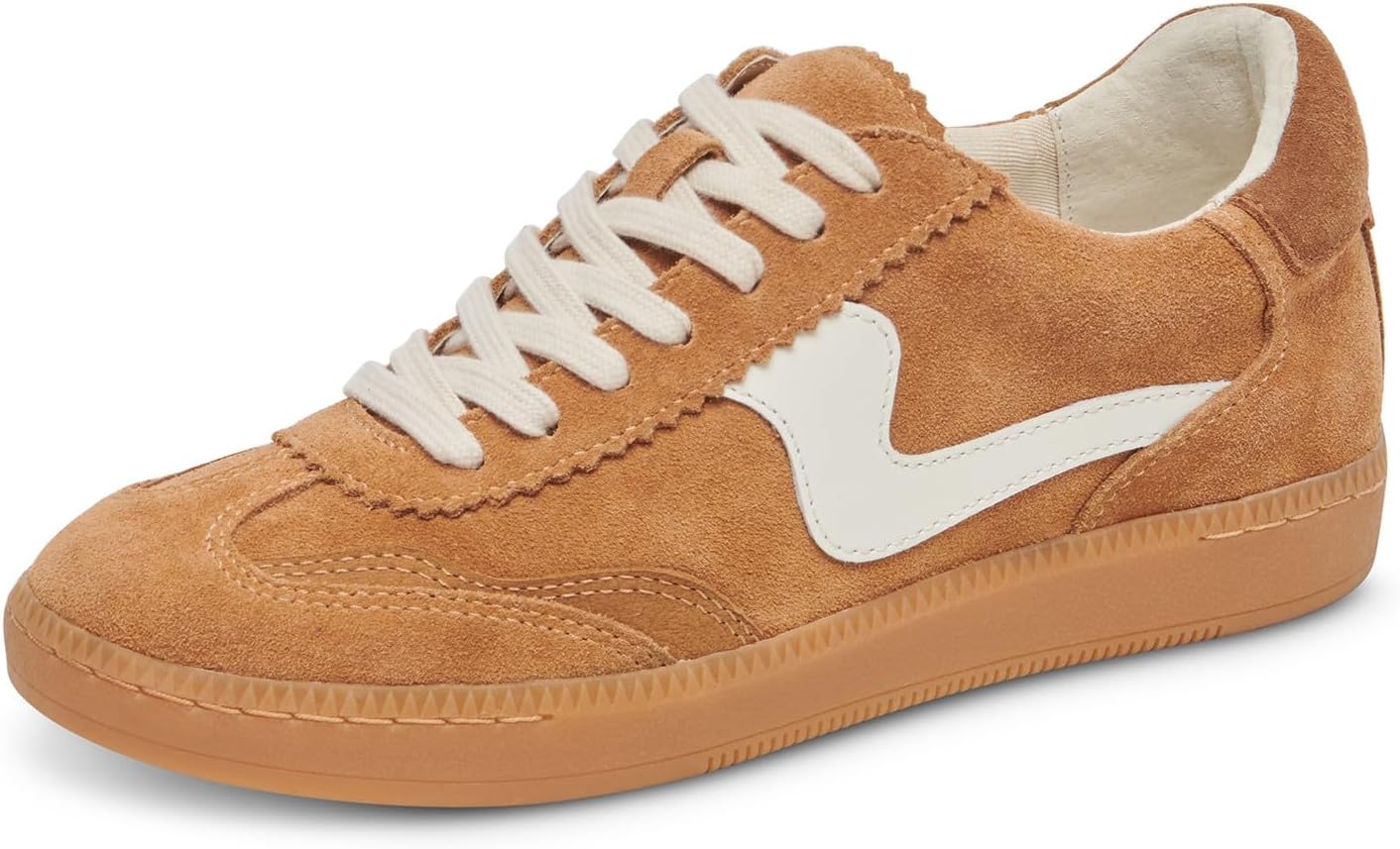 Women's Notice Sneaker 7.5 Brown Suede