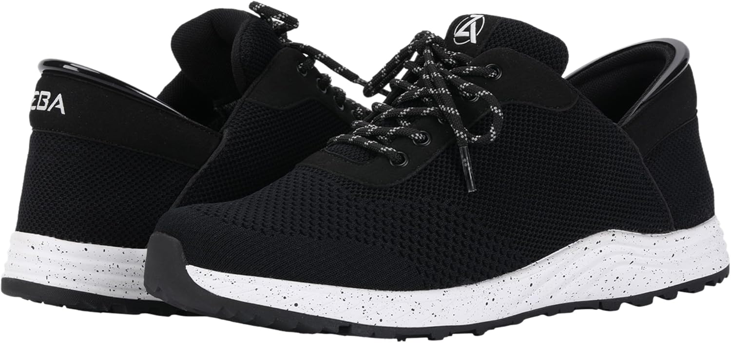 Handsfree Slip-On Mens Golf Shoes - Enhanced Stability, Supreme Comfort, and Reliable Slip Resistance with Our Golf Shoes 7 Bandit Black