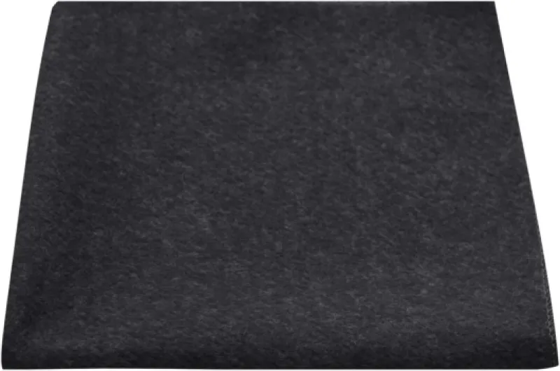 King & Priory Luxury Black Donegal Tweed Pocket Square, Handkerchief, Tweed