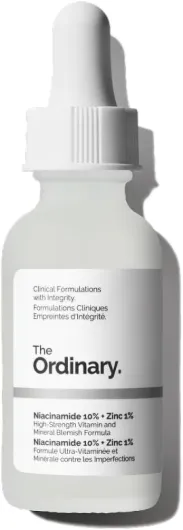 The Ordinary Niacinamide 10% + Zinc 1%, Sérum illuminant et lissant, pour les peaux sujettes aux imperfections, 30 ml Clear 30 ml (Lot de 1)