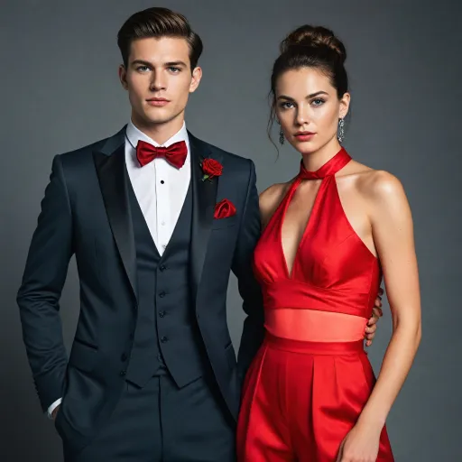 How to master tuxedos with red for modern formal style