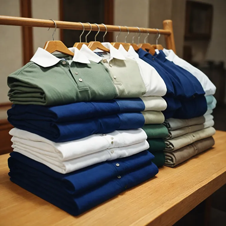Cotton long sleeve polo shirts for men with timeless style