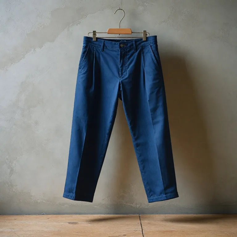 Why Beams Plus 2pleats denim indigo trousers define modern masculine elegance