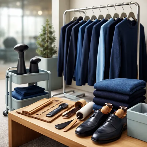 Refined work attire with sweaters for men in modern offices