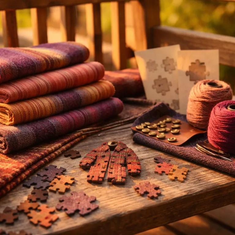 How stylish little guys in striped coats turn puzzles into powerful menswear statements