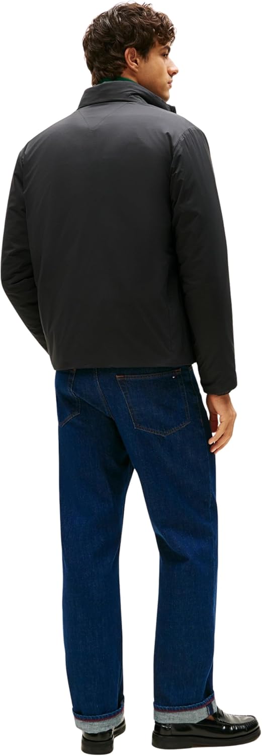 Men's Lightweight Blouson Mw0mw40592 Other Jackets (pack of 1) L Black (Black)