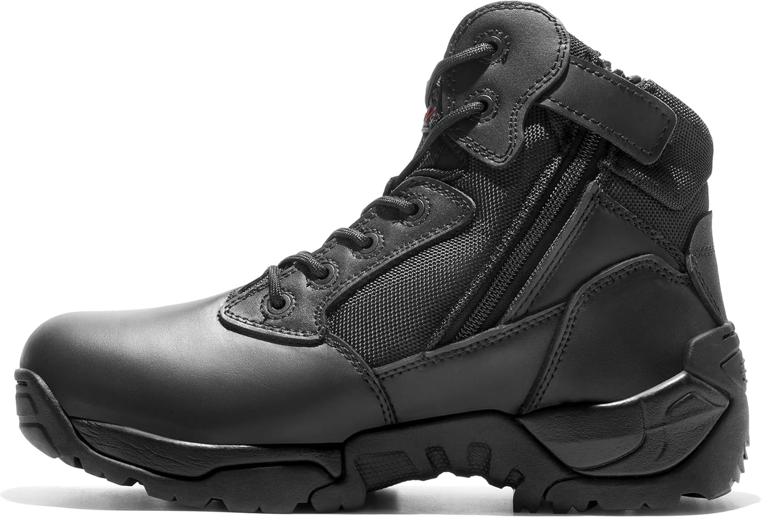 Men's Military Tactical Work Boots Hiking Motorcycle Combat Boots 10 UK Black