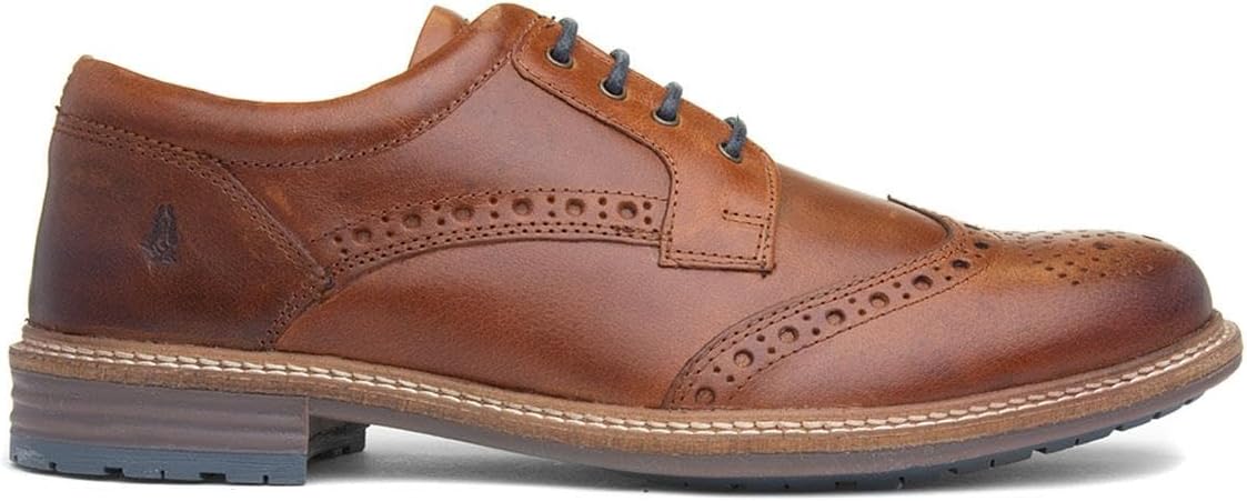 Men's Jayden Brogue Formal Lace Ups 10 UK Tan