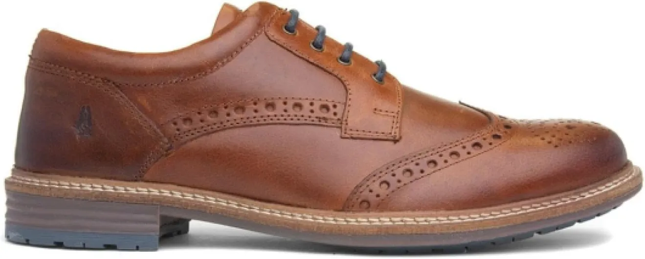 Men's Jayden Brogue Formal Lace Ups 10 UK Tan