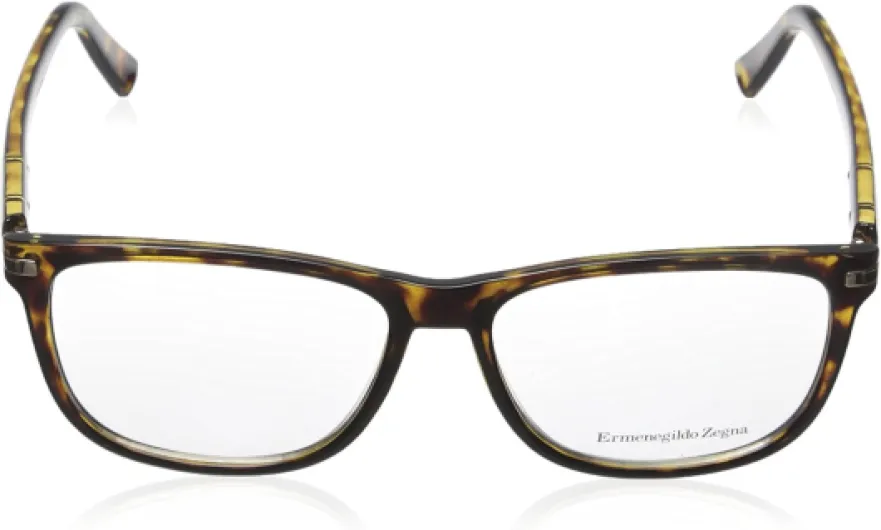 Ermenegildo Zegna Men's Optical Frames 55.0 Brown (Brown)