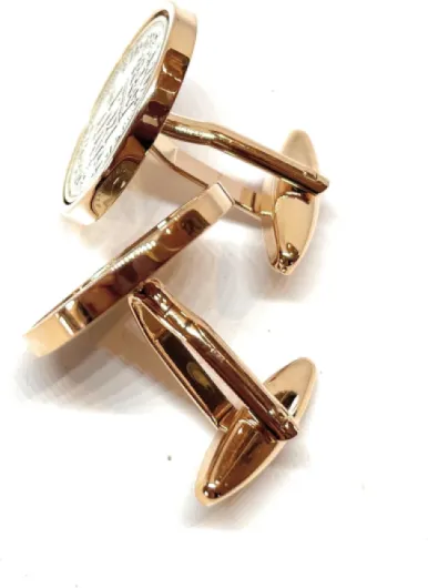 HT - Premium 1944 Lucky sixpence cufflinks for a 82nd Birthday gifts for men cufflinks Rose/GLD