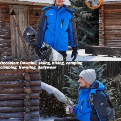 TACVASEN Men's Waterproof Hiking Fleece Jacket Review: cheap, warm, and bulkier than it looks