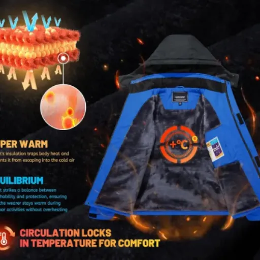 TACVASEN Men's Waterproof Fleece Mountain Jacket Review: a warm workhorse for cold, wet days