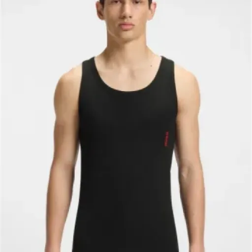 HUGO Men’s Tank Top Twin Pack Review: simple black vests that just do the job