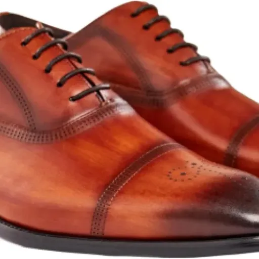 Xposed Men’s Handmade Brown Leather Oxford Brogue Review: solid dress shoes on a budget