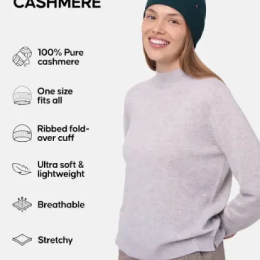 DANISH ENDURANCE 100% Cashmere Beanie Review: light, warm and comfy, but not perfect