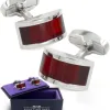 Ruby Stone Red Cufflinks Review: a simple, solid choice for 40th anniversaries and weddings