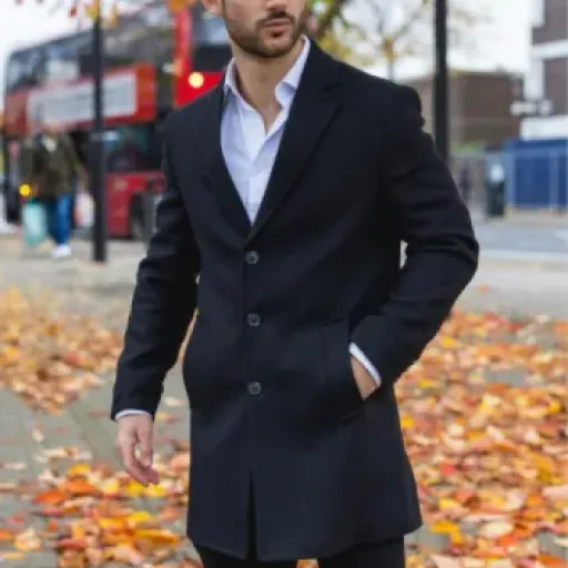 Infinity Leather Men's Wool Blend Overcoat Review: a sharp-looking winter coat that’s warm but not perfect