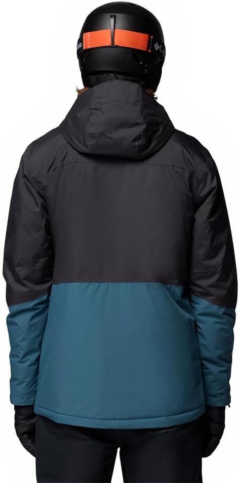 Columbia Men's Iceberg Point 2 Jacket, Ski Jacket, Everblue, Shark, XL